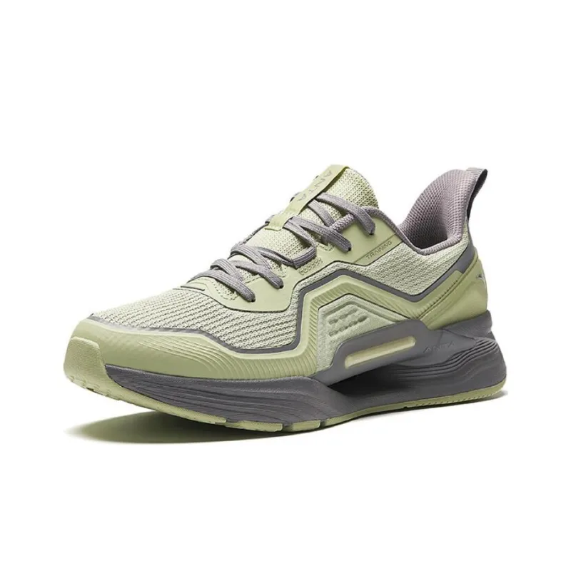 Anta Slip Resistant Low Top Running Shoes Men's Green-2