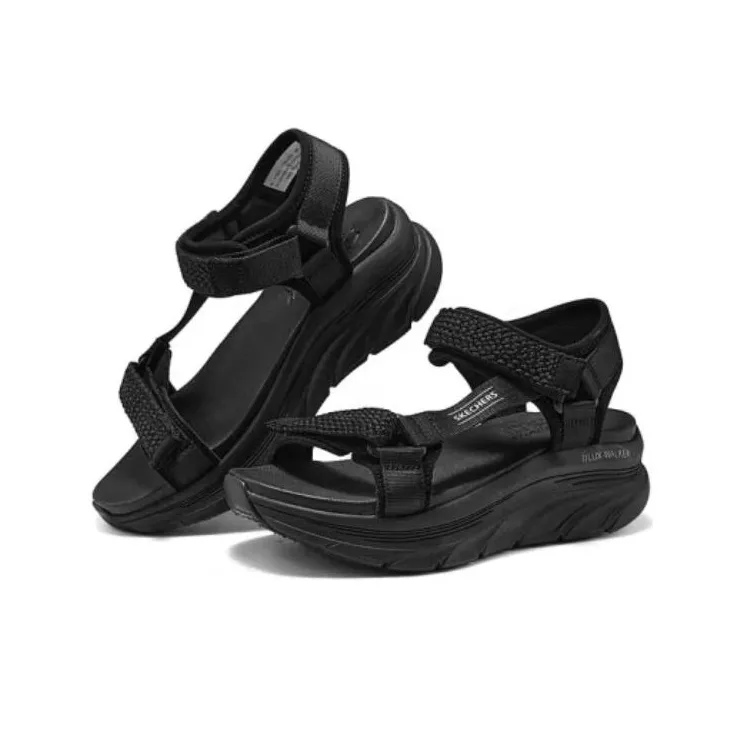 Skechers Beach Sandals Women's All Black-2