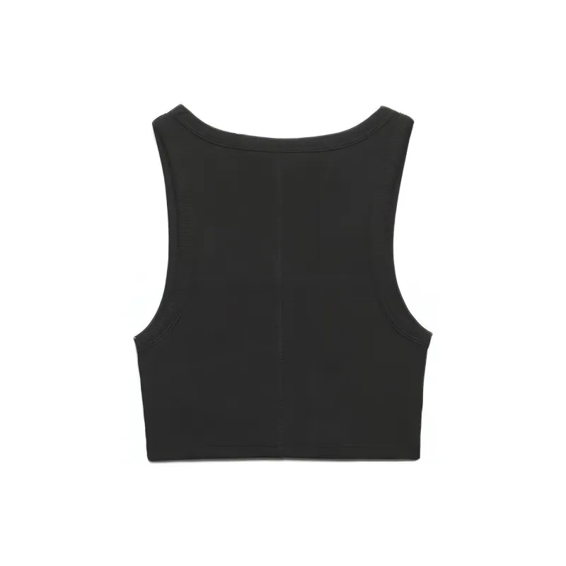 ZARA Tank Tops Women's Black-1