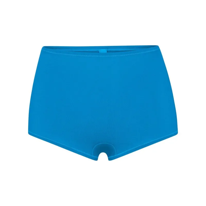 SKIMS COTTON JERSEY BOY SHORT Underpants Women's 1 Pack Mykonos-0