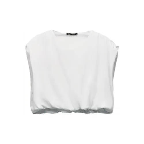 ZARA T-Shirts Women's White