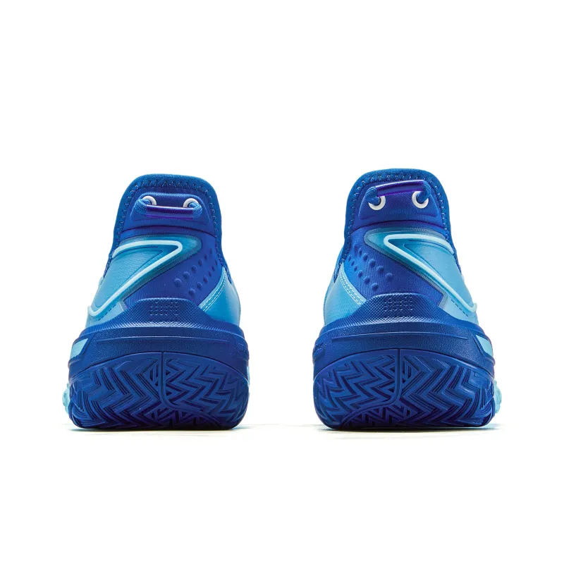 LINING Basketball Shoes Men Low Top Blue-4