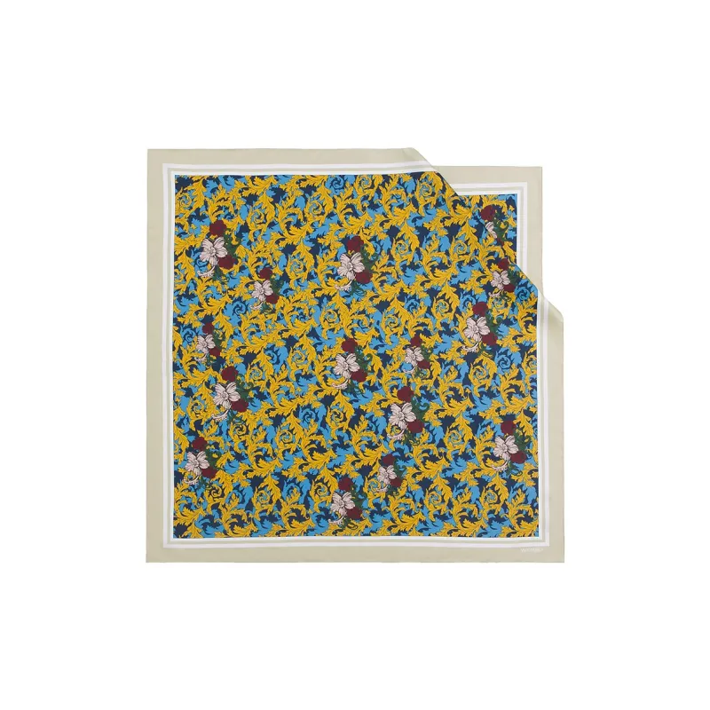 WENSLI Double Sided Print Large Scarf Women's-6