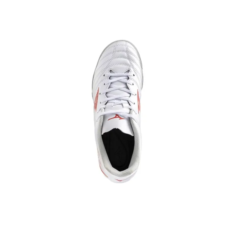 Mizuno Monarcida Cushioned Slip Resistant Low Top Casual Shoes Women's White Red-1