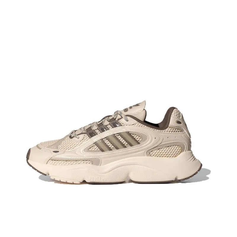 Adidas Originals Ozmillen Running Shoes Women's Low-top Light  Ivory/Brown/White