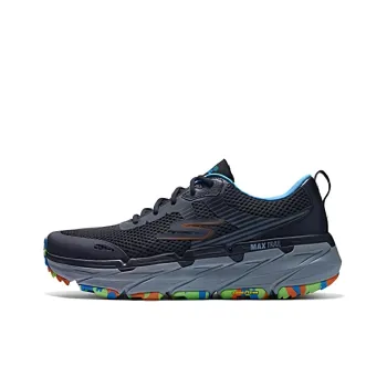 Skechers Cushioning, Wear Resistant Low Top Running Shoes Men's Black