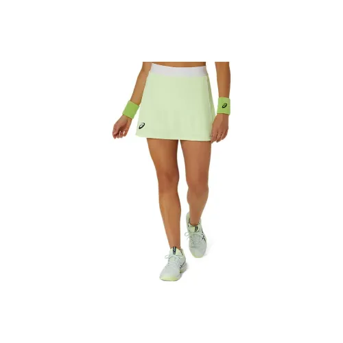 Asics WOMEN MATCH SKORT Casual Short Skirts Women's Green