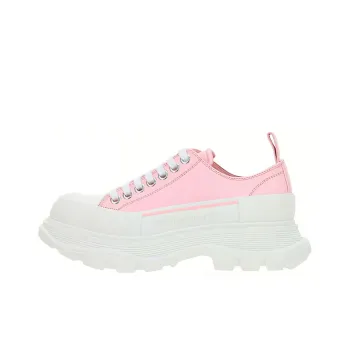 Alexander McQueen Tread Slick Low Top Platform Shoes Women's Pink