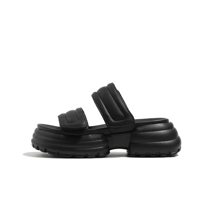 MIS. DANNY Slide Slippers 6cm Women's-0