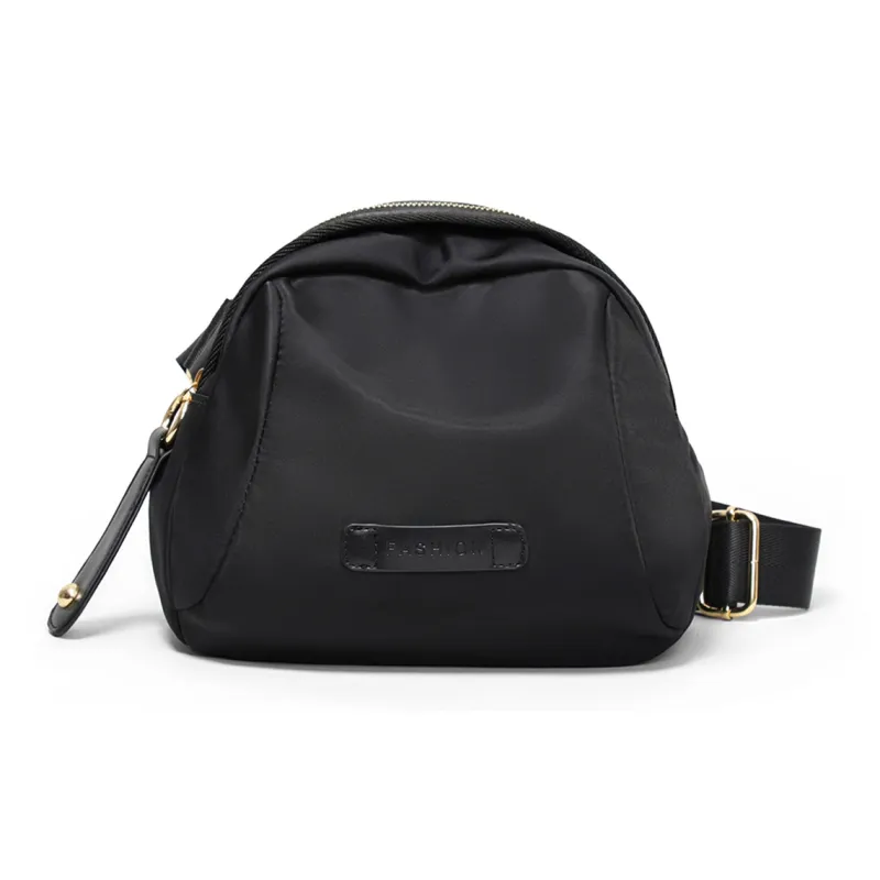 COMELY Oxford Crossbody Bags Canvas Bag Sling Bags Regular Women's Extreme Night Black-1