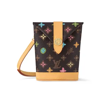 LOUIS VUITTON By Tyler The Creator Envelope Pouch Chocolate Craggy Monogram