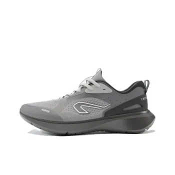 DECATHLON Cushioned Wear Resistant Breathable Low Top Running Shoes Men's Gray