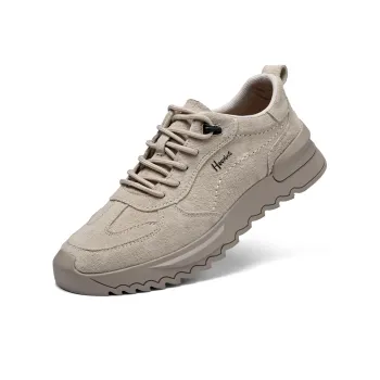Extravagant Work Boots Men Low Top Sand/Brown