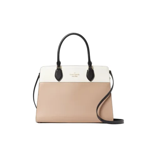 Kate Spade Saffiano Leather Handbag Shoulder Bag Crossbody Bag Large Size Women's Roasted Hazelnut