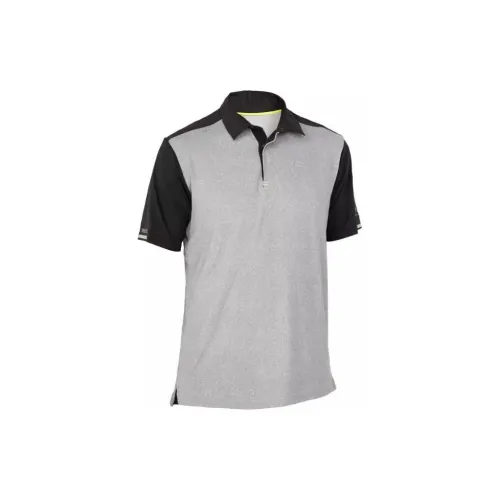 DECATHLON Polo Shirts Men The Ship Is Gray And Black