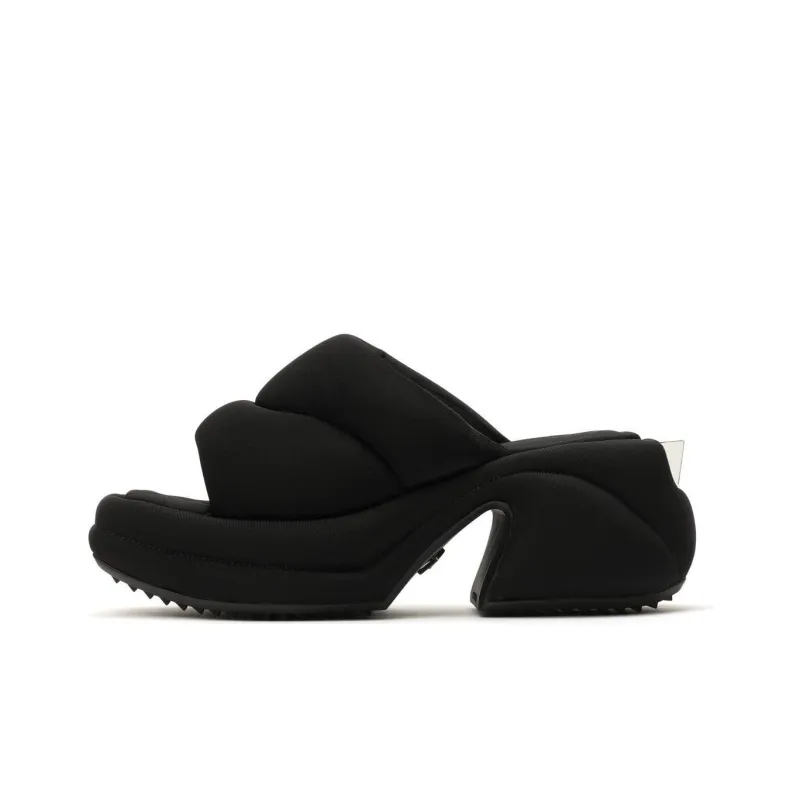 DAPHNE LAB Candy Series Slide Slippers Women's Black-0