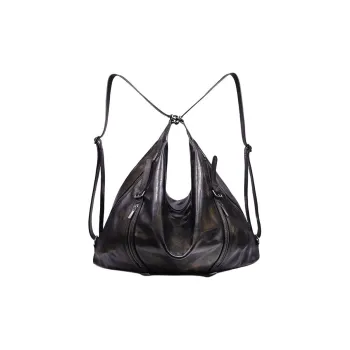 Pre-spel Cow Leather One Shoulder Crossbody Backpack Extra Large Women's Color Touch