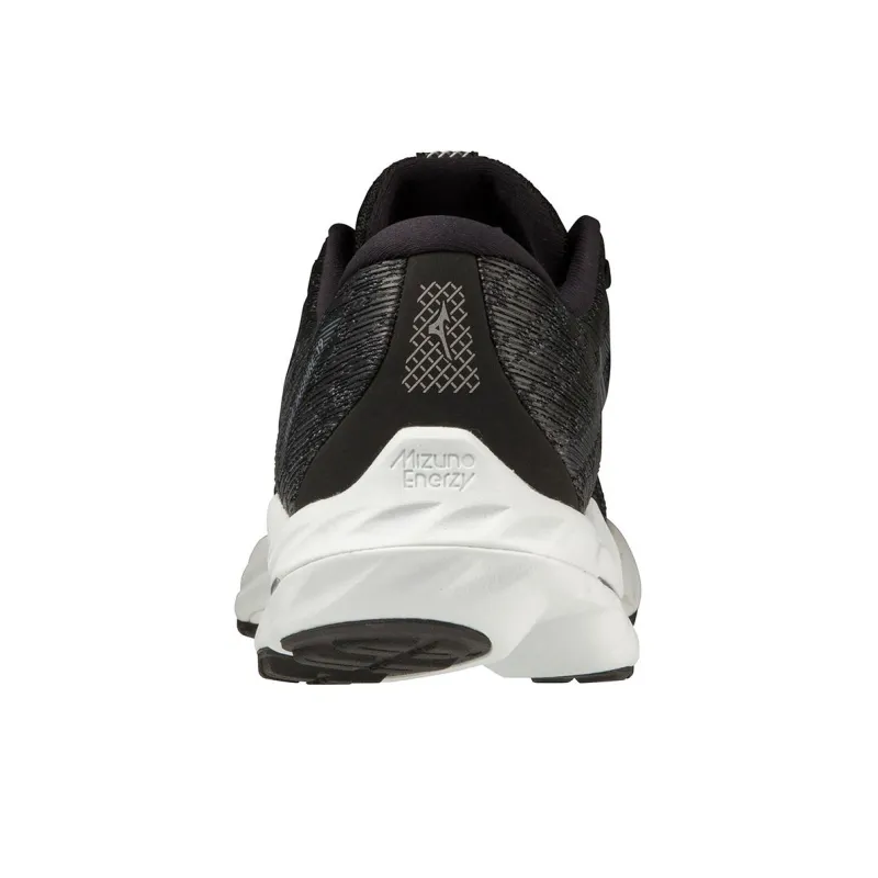 Mizuno Women's Wave Inspire 19 Super Wide 'Black Snowcrest' Women's-3