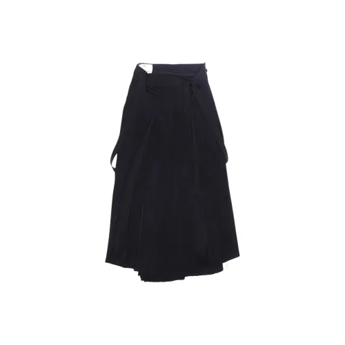 SONG FOR THE MUTE Casual Long Skirts Women's Black