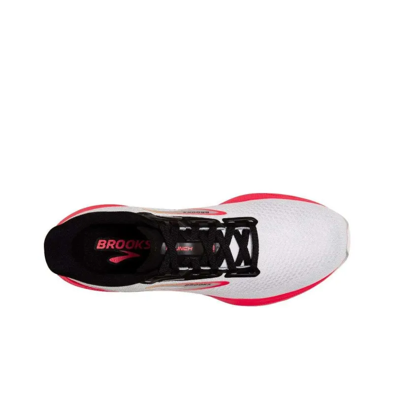 Brooks Launch 10 'White Fiery Coral'-3