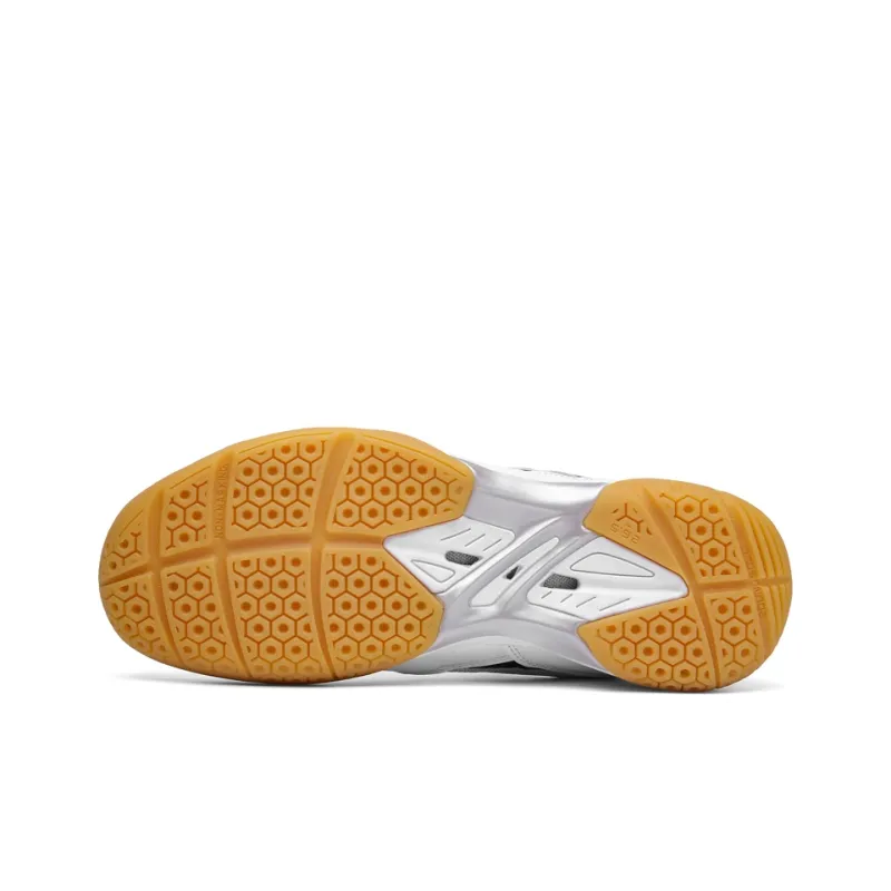 TABOLU Badminton Shoes Unisex Low Top White/Yellow-6