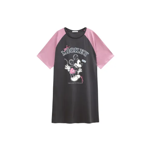 GUKOO x DISHINI LIANMINGKUAN Nightgown Women's Graphite Gray