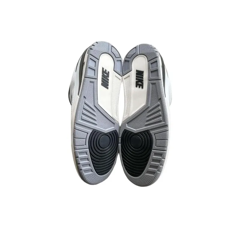 JORDAN 2/3 White Black-3