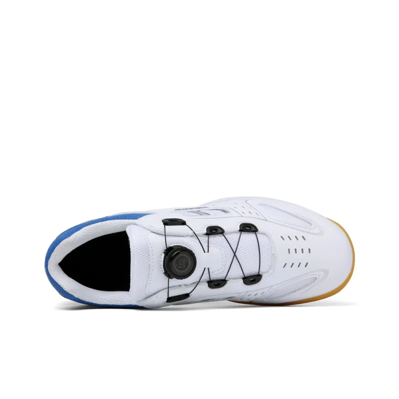 TABOLU Cushioned Slip-Resistant Lightweight Low-Top Badminton Shoes Unisex-10