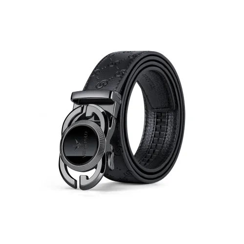 WilliamPOLO Leather Belts Men