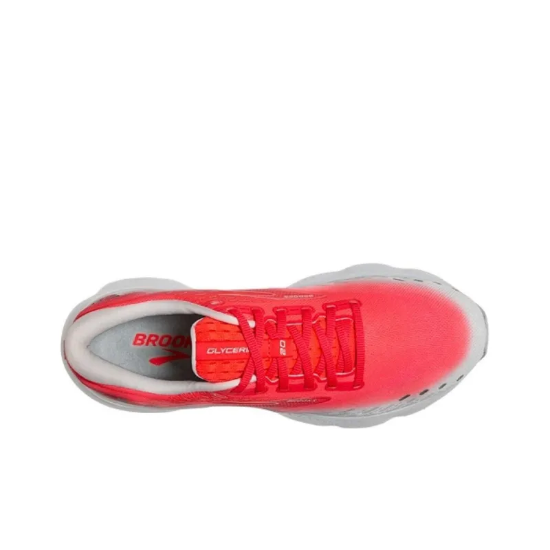 Brooks Women's Glycerin 20 'Diva Pink White Fade'-3