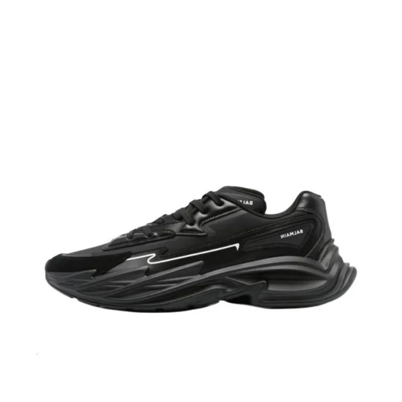 BALMAIN Run Row Laced Sneakers-0