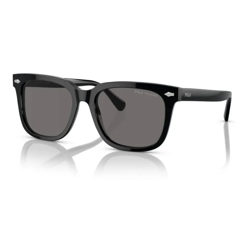 Polo Ralph Lauren Irregular Shape Sunglasses Men's Black-0