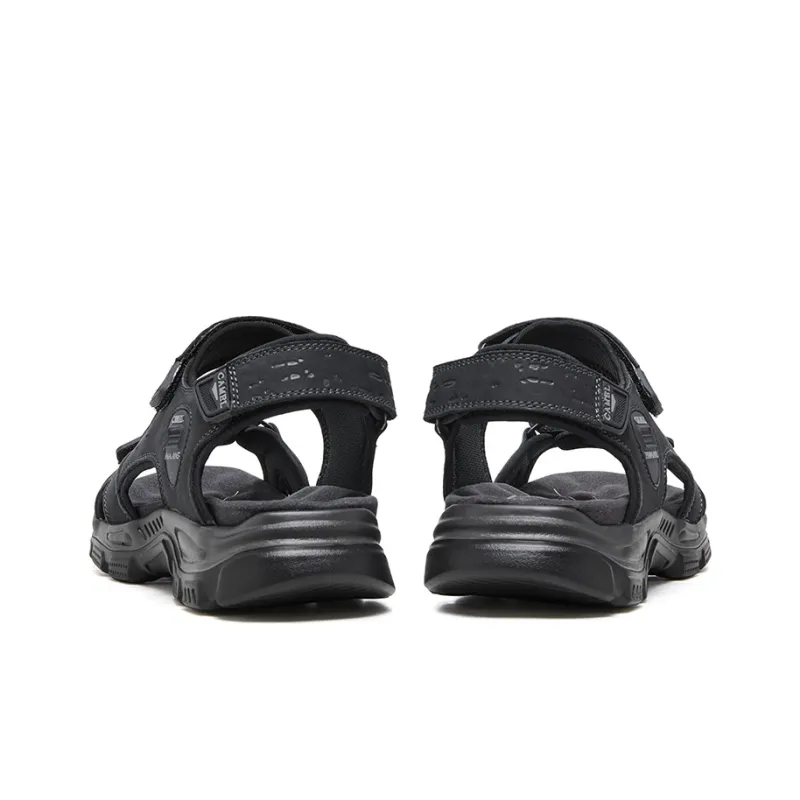 CAMEL Beach Sandals Men Black/CAMEL/Light Green-3