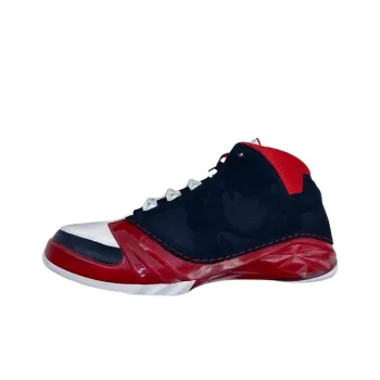 Jordan Air Jordan 23 Howard University PE Abrasion Resistant Breathable Mid Top Basketball Shoes Men's Blue Red