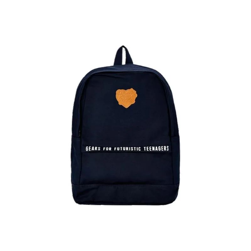 HUMAN MADE Viscose Canvas Backpack Regular Unisex Marine Blue-2