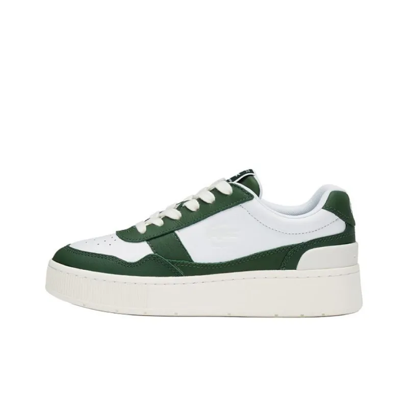 LACOSTE Low Top Skateboard Shoes Women's White-0