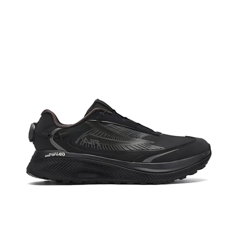 FILA BOA WOLF 1+ Anti Slip And Wear Resistant Water Resistant Low Top Casual Shoes Men's Black-1