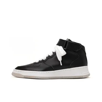 MIHARA YASUHIRO Rosie Wear-Resistant Mid-Top Casual Shoes Women's Black White