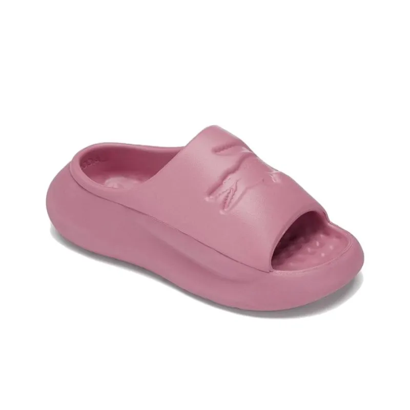 LACOSTE Slide Slippers Women's Dark Pink-1