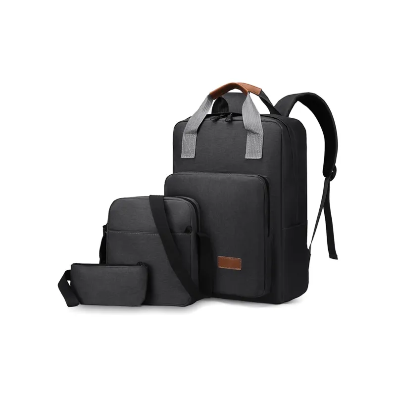 Venerable Brahma Oxford Backpack Regular Men's Black/Gray-1