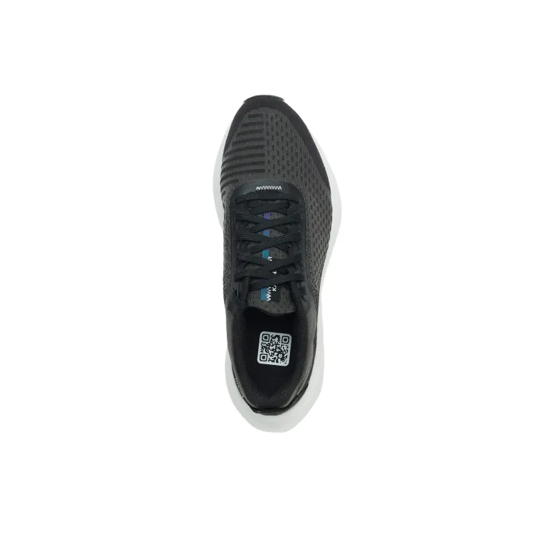 DECATHLON Cushioning, Wear Resistant Low Top Running Shoes Women's Black White-2