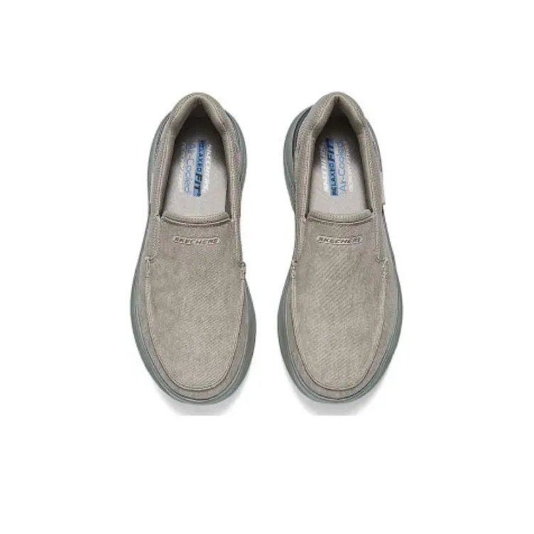 Skechers SKECHERS MENS USA Breathable Quick Dry Low Top Casual Shoes Men's Taupe-3