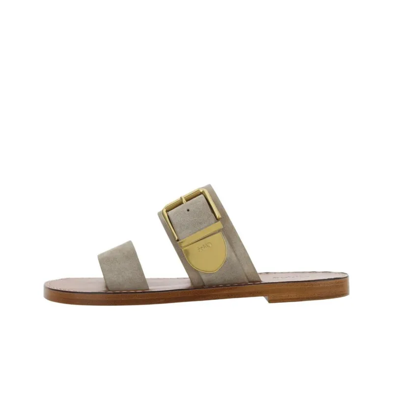 Chloé Rebecca Double-Strap Slides Women's-0