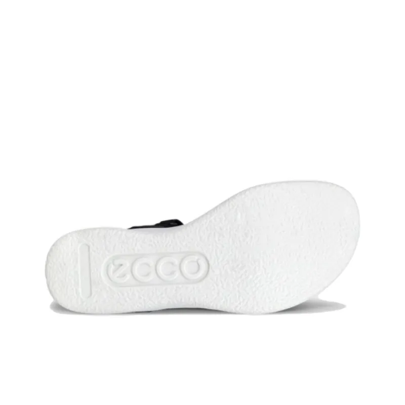 Ecco One Strap Sandals Women's Black-3