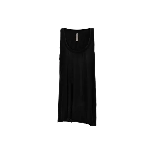 RICK OWENS Tank Tops Men Black