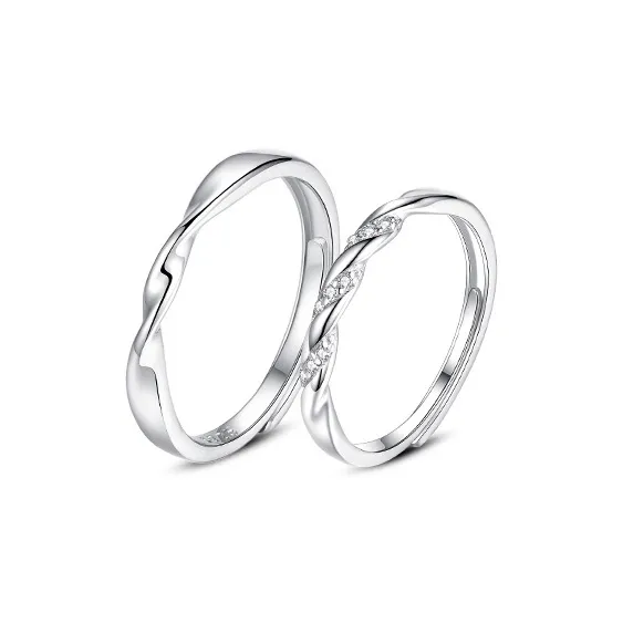 TRUE ME S925 Silver Rings Unisex-0