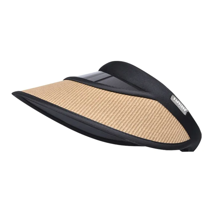 Narandu Fabric Sun Protection Hats Women's Beige/Khaki/Black/Pink-1