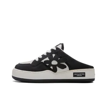 ARTICLE NO. Rubber Sole Wrap toe Slippers Unisex White Black