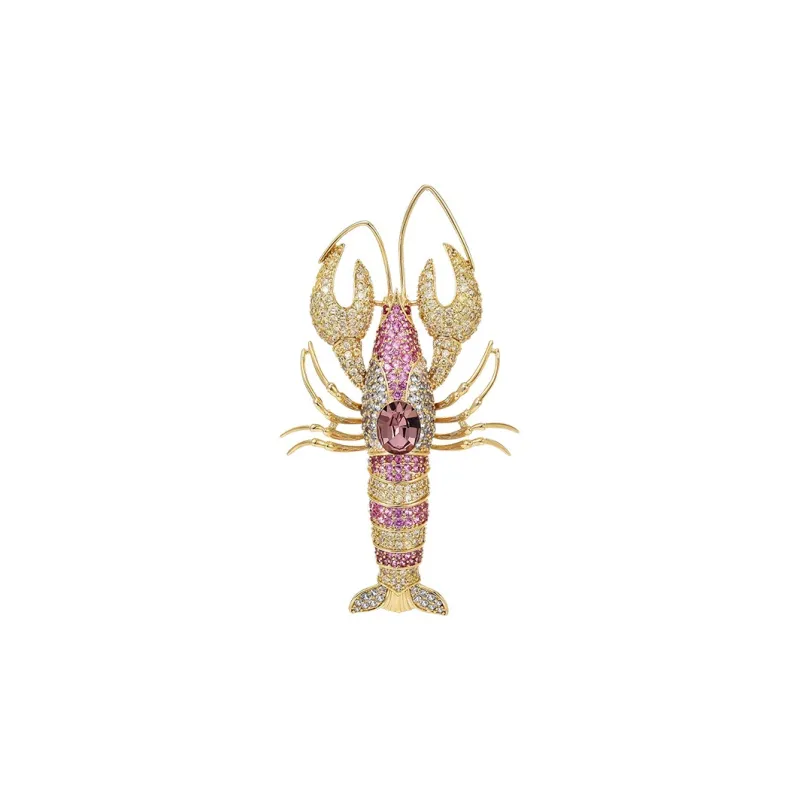 Marco Bizzarri Small Dragon Shrimp Brooch Women's-0