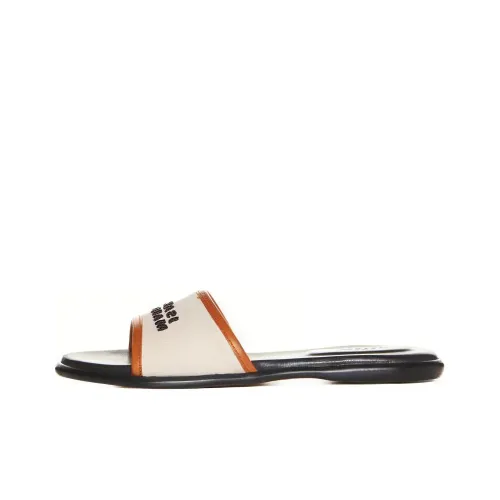 ISABEL MARANT Logo-embroidered Leather Sandals